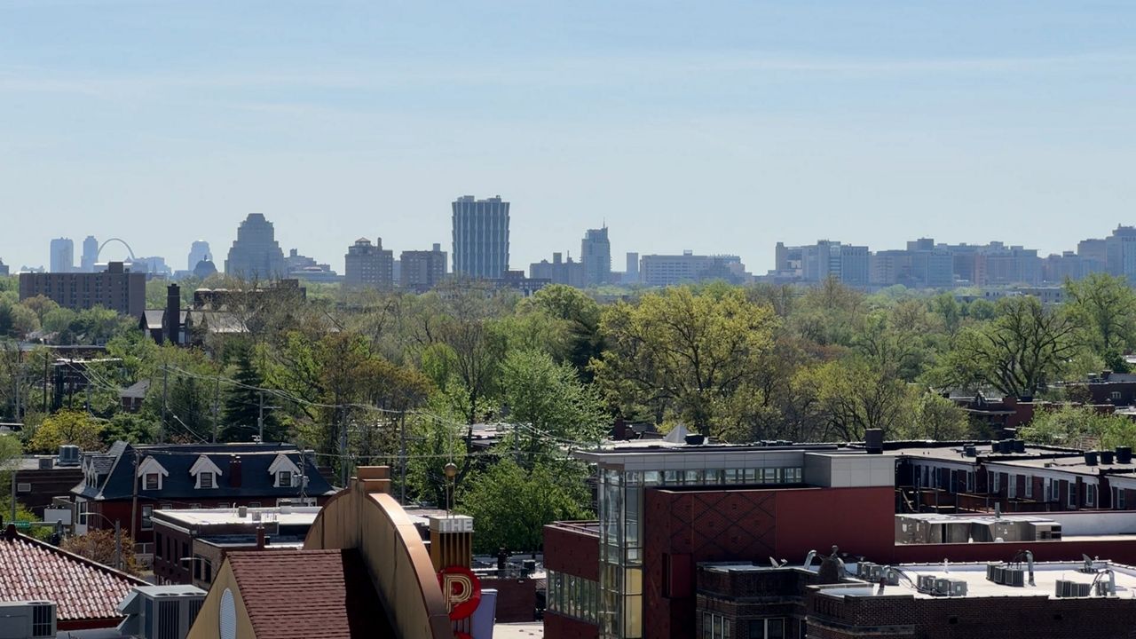 St. Louis Skyline from Delmar Loop