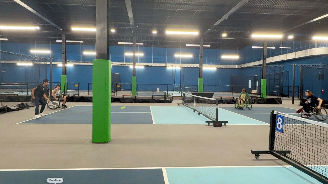 Adaptive pickleball clinic brings athletes of all abilities together