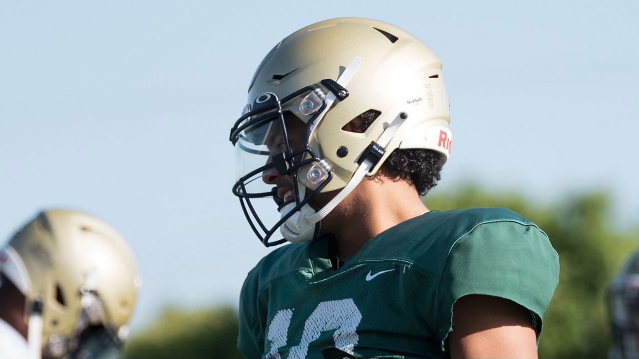 Senior quarterback Pierce Clarkson preparing for Week 1 (Courtesy: Andrew Aguilar)