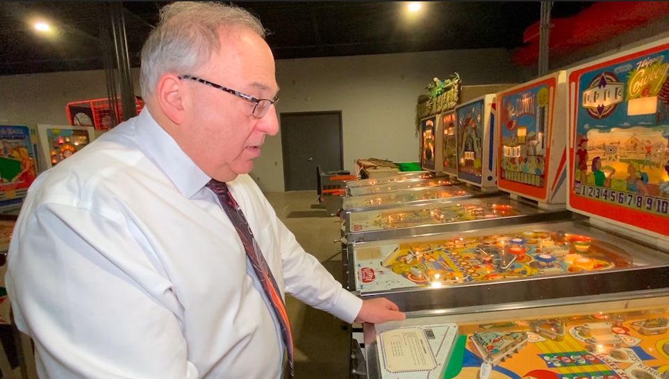 Pinball wizard shares collection of a lifetime