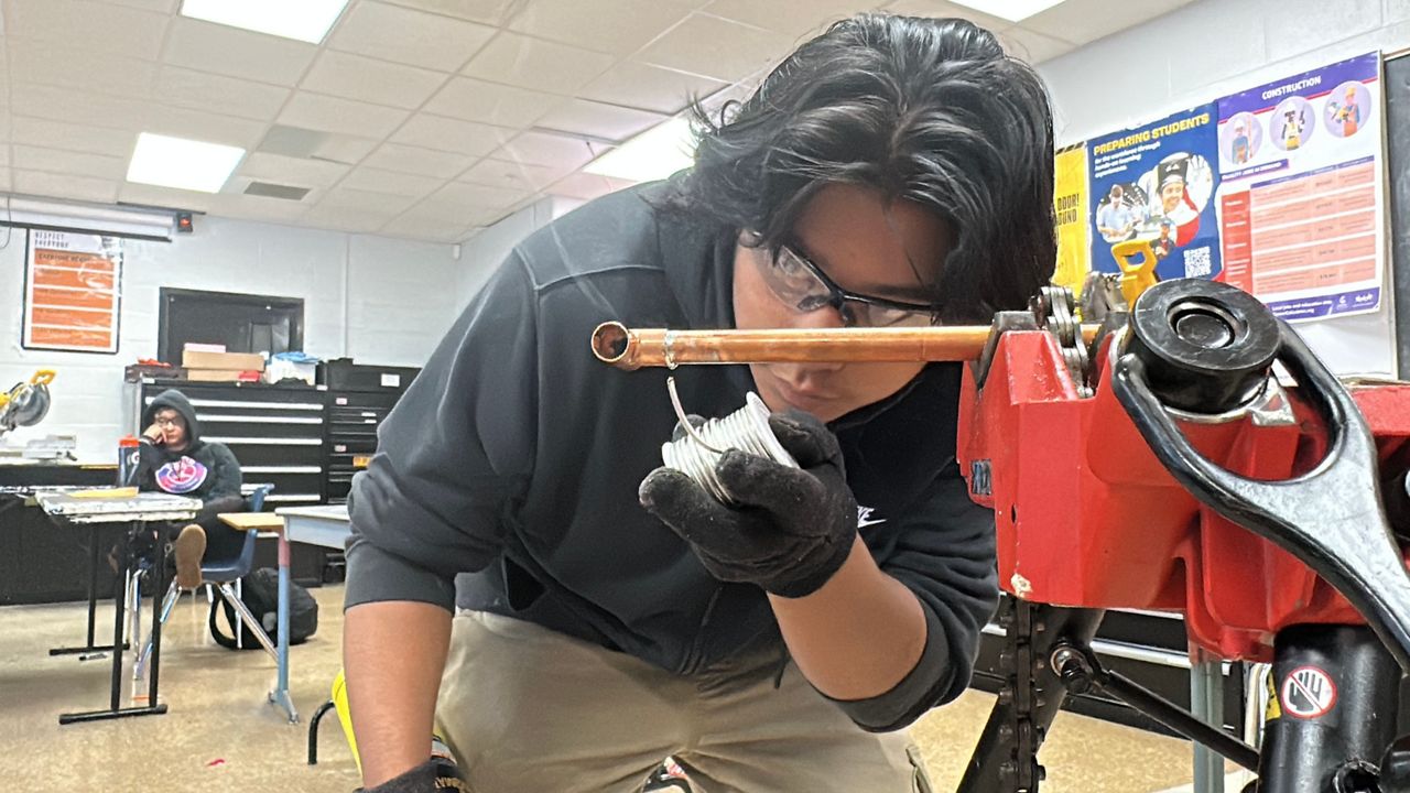 Building a solid career, one pipe at a time through JCPS Plumber Assistant Pathway
