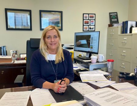 Sherry Poland, director of the Hamilton County Board of Education (Casey Weldon | Spectrum News 1)