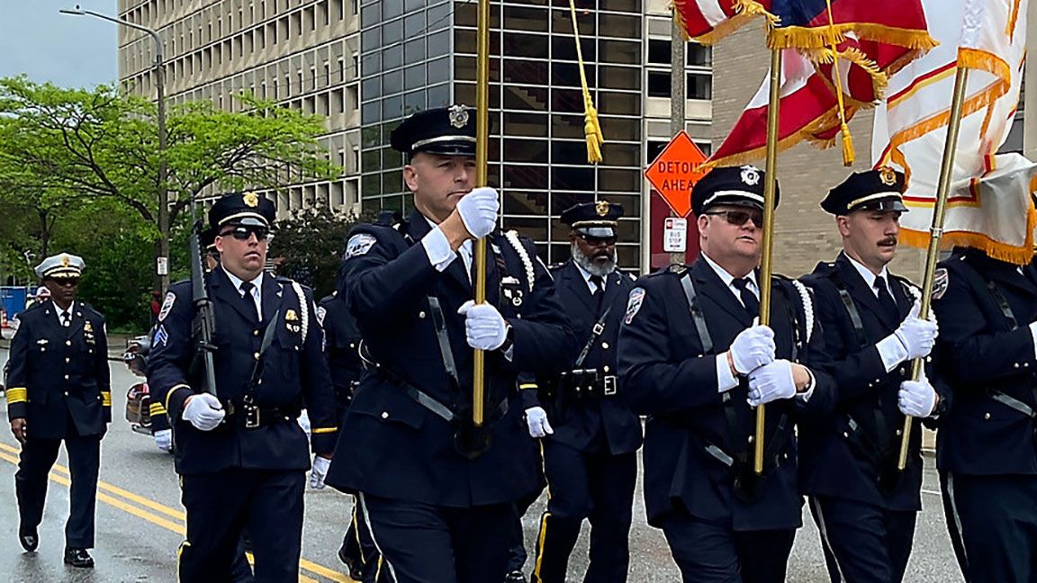 Cleveland parade honors law enforcement