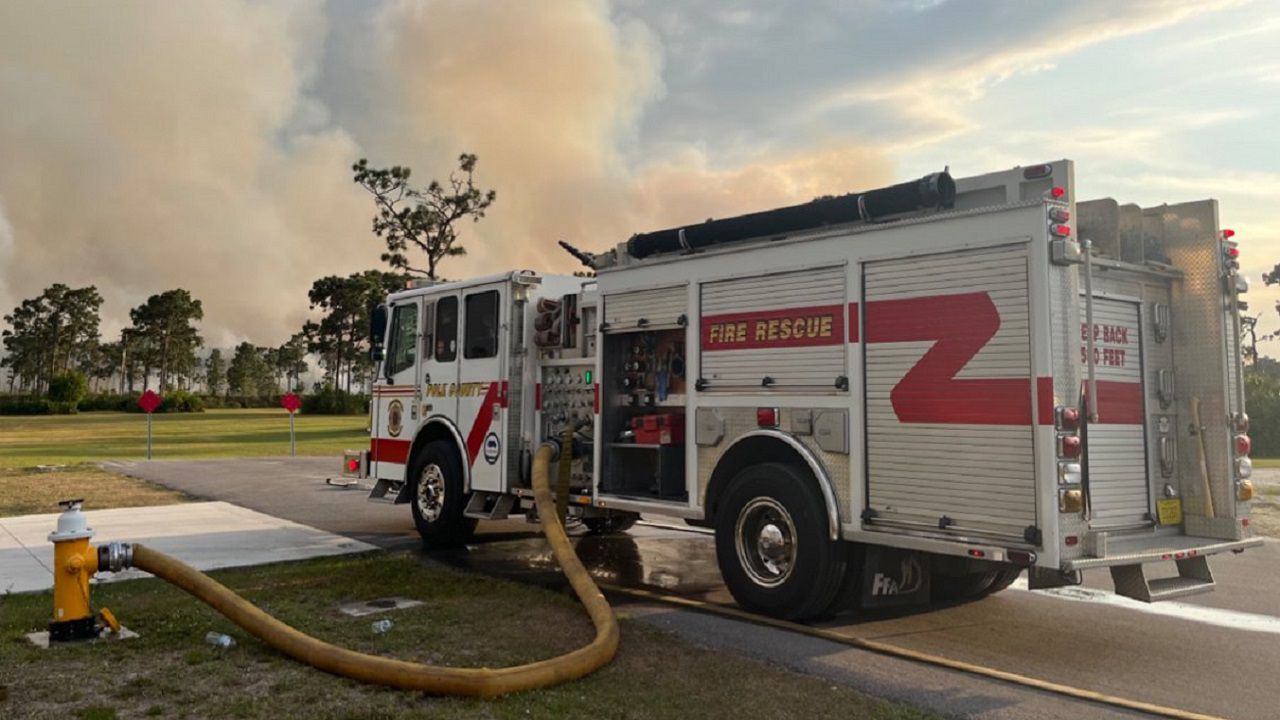 Fire officials Polk County brush - Polk Fire Recue Fl0329 03292023