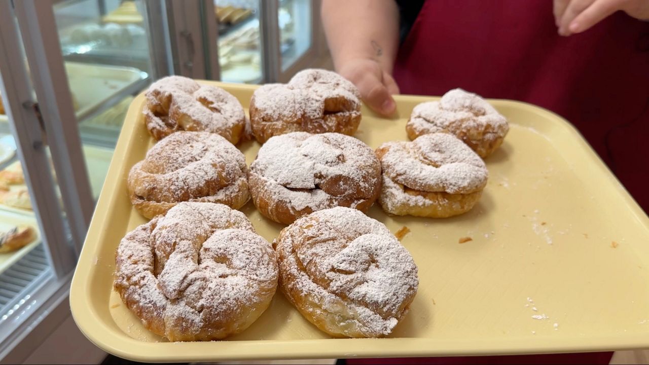 The Milonga Bakery makes traditional Argentinian pastries. (Spectrum News 1/Jenna Rae Gaertner)