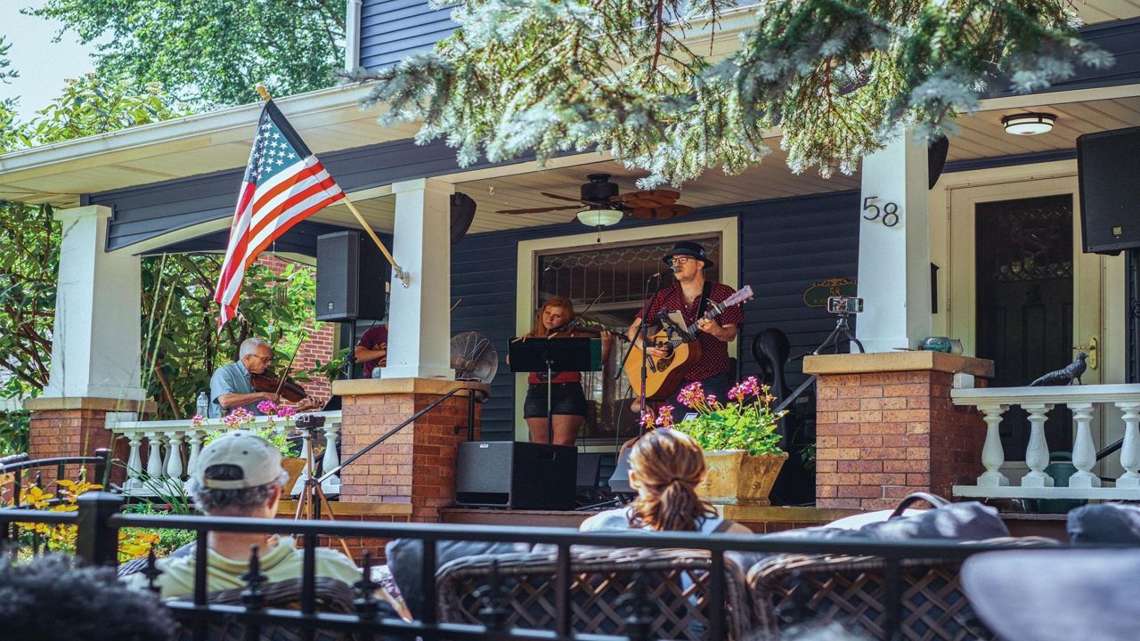 PorchRokr transforms Highland Square homes and porches into stages.