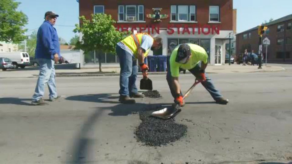 Pothole Repairs Hertel Avenue 
