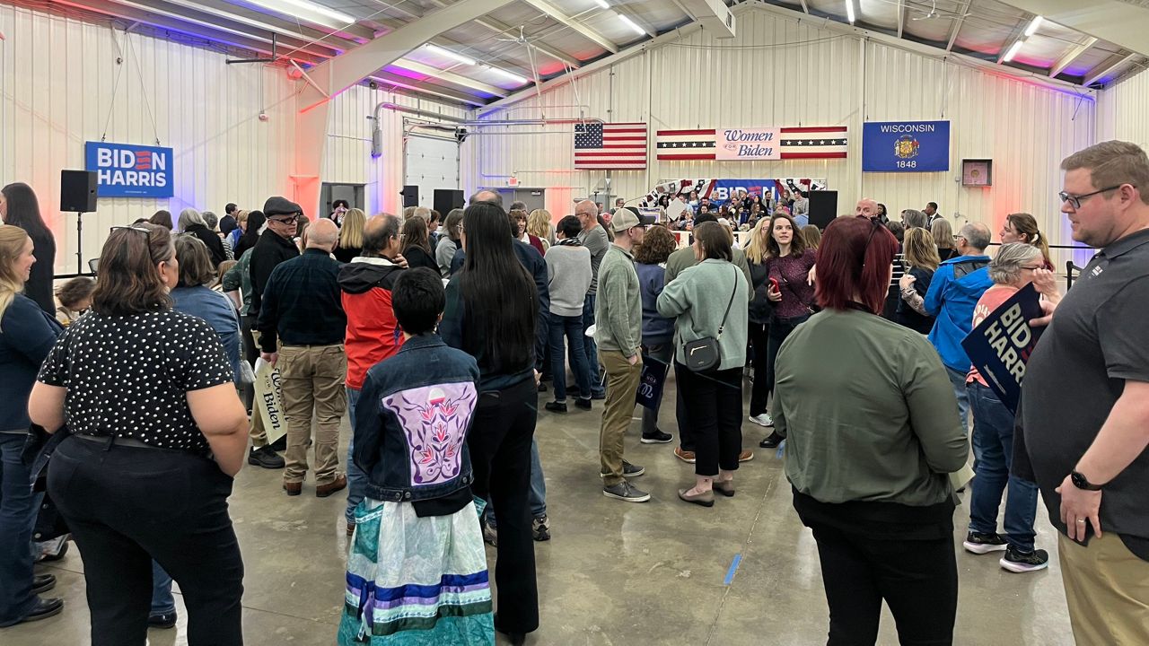 First lady Jill Biden campaigns in Wisconsin
