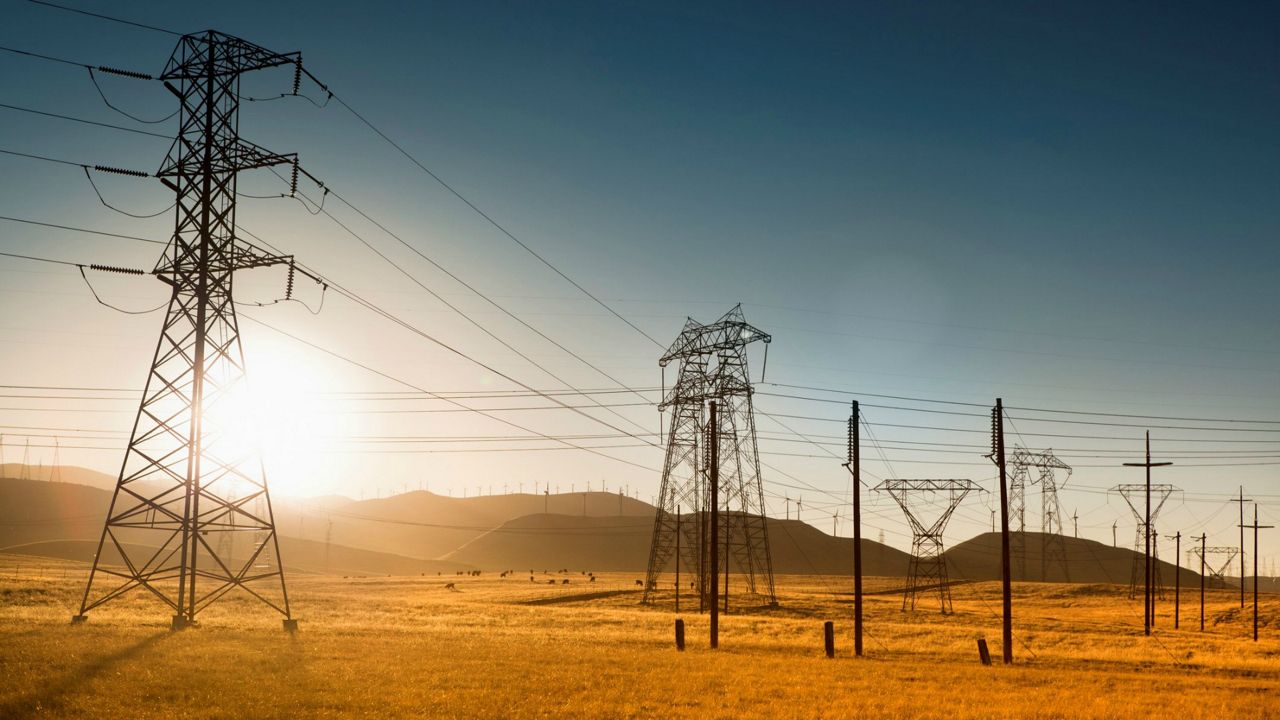 Powerlines in California stock photo (Getty Images)