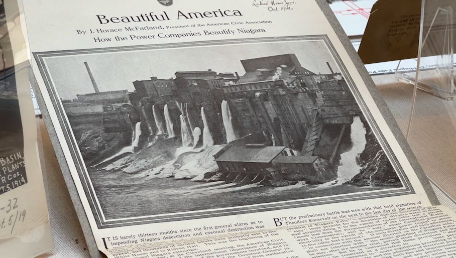 New exhibit explores history of harnessing the power of Niagara Falls