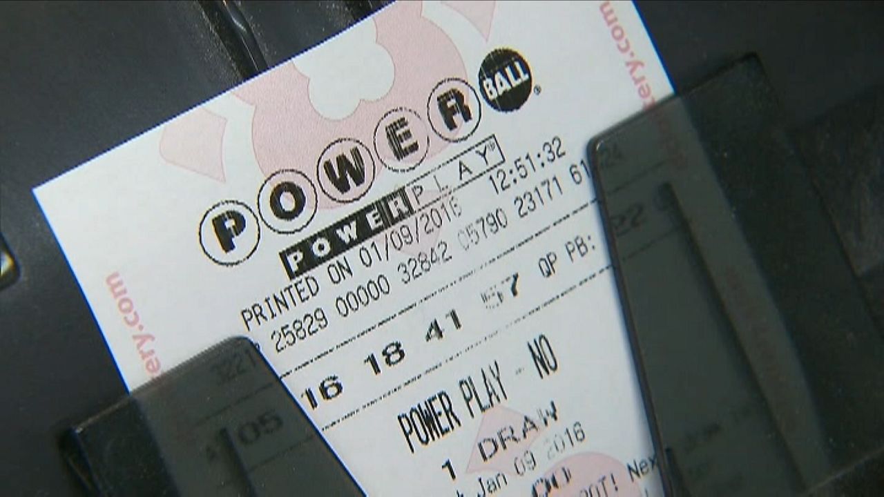 Powerball ticket (file)