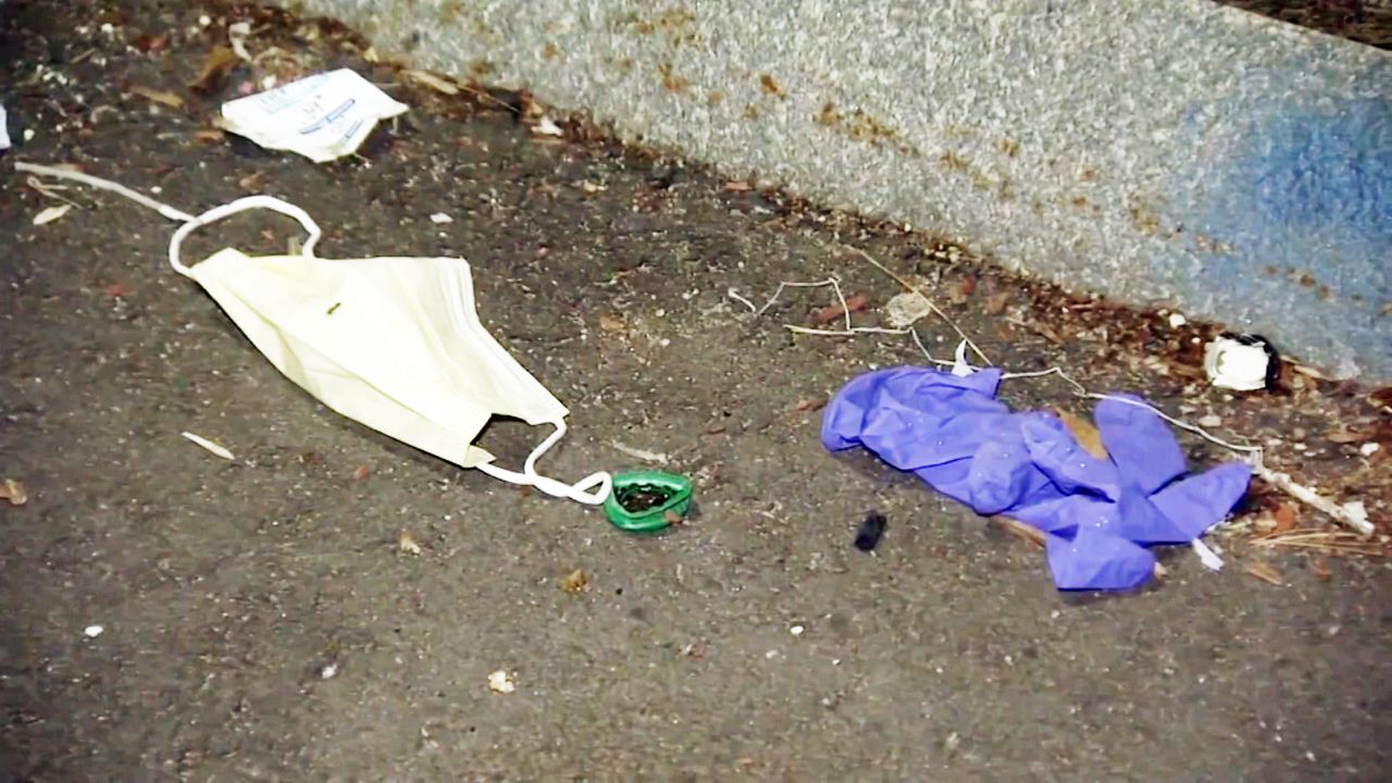 Discarded Masks and Gloves Spur Environmental Concerns