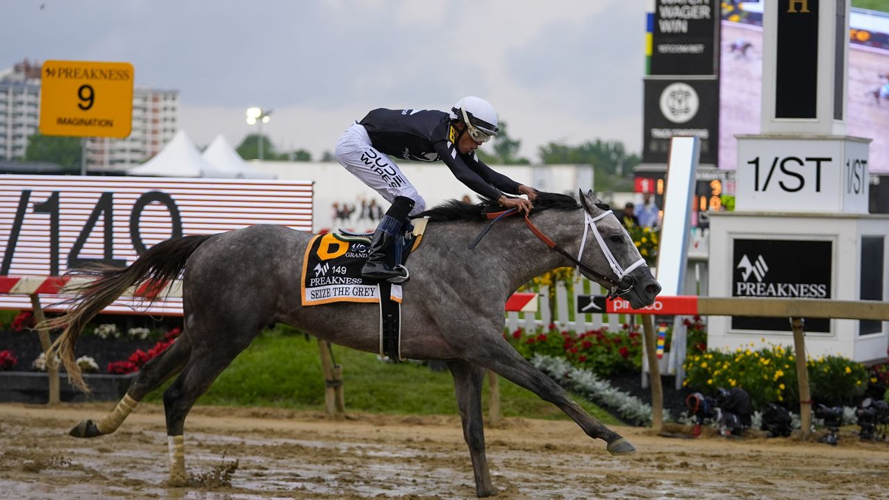 Seize the Grey wins the Preakness for D. Wayne Lukas, ends Mystik Dan’s Triple Crown bid