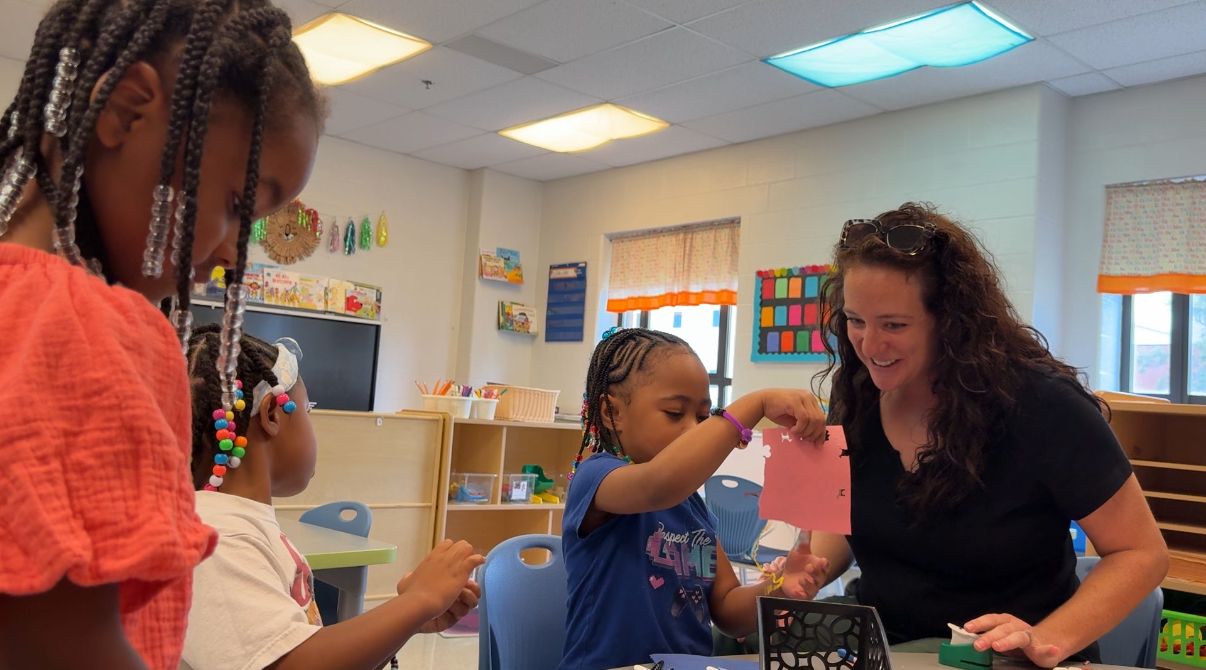 Preparing the little ones for kindergarten 