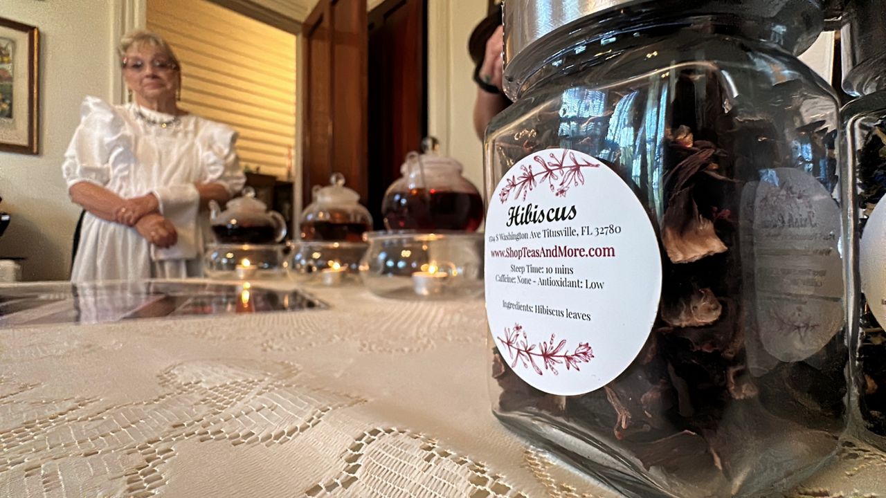 Hide your cell phones, as period-centric tea tasting hopes to bring authenticity. (Nick Allen/Spectrum News 13)