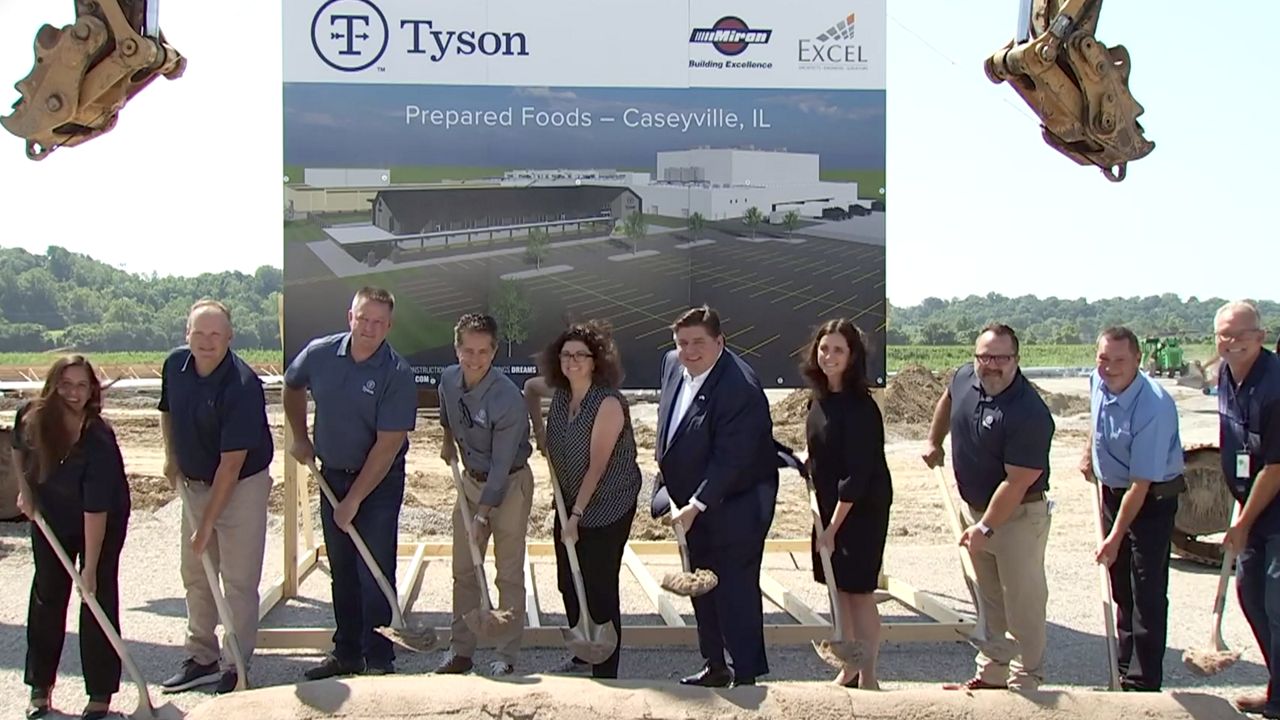 Tyson Food expansion groundbreaking