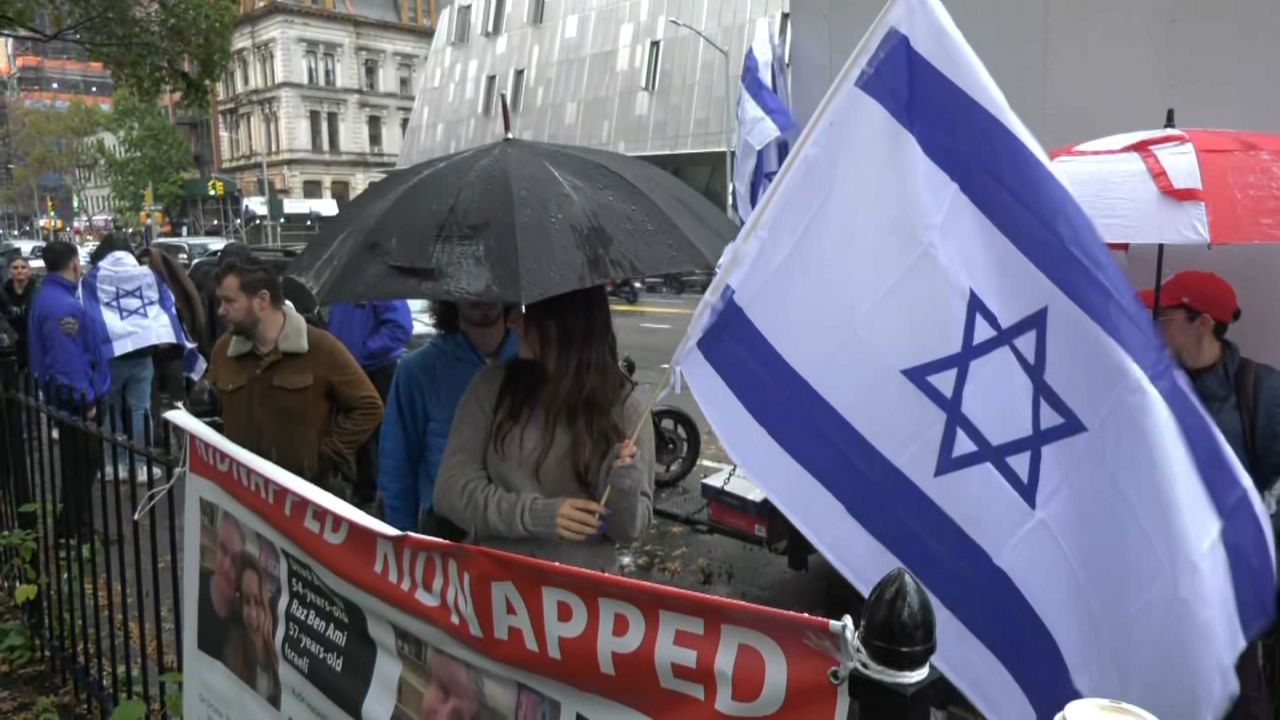 曼哈顿和布鲁克林的支持以色列集会继续进行