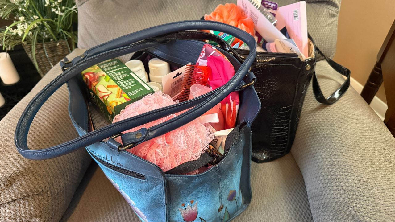 Rochester women turn donated purses into handbags of hope