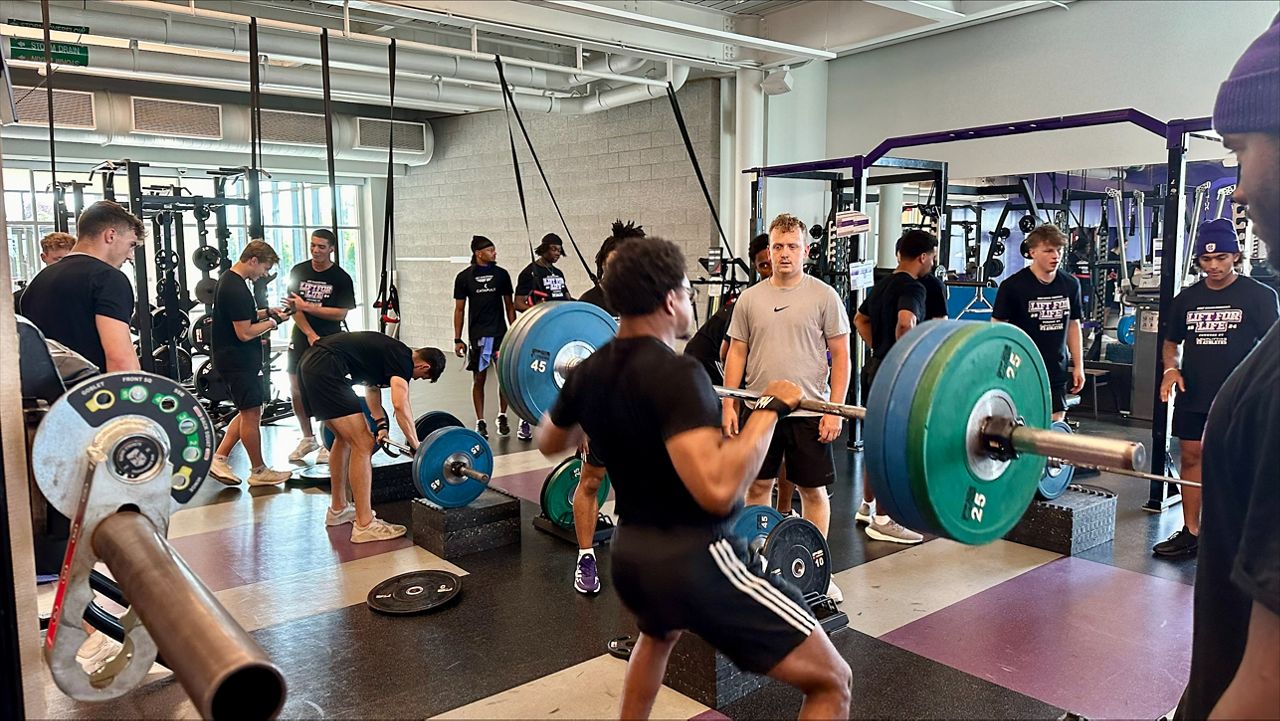 Holy Cross football making summer strides