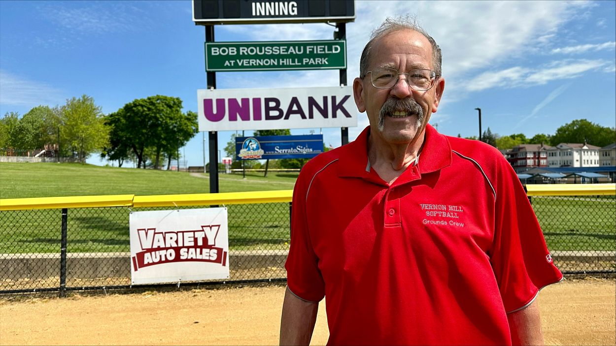 Worcester native Bob Rousseau has field named after him