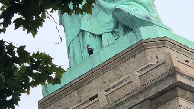 ICE protesters arrested at Statue of Liberty