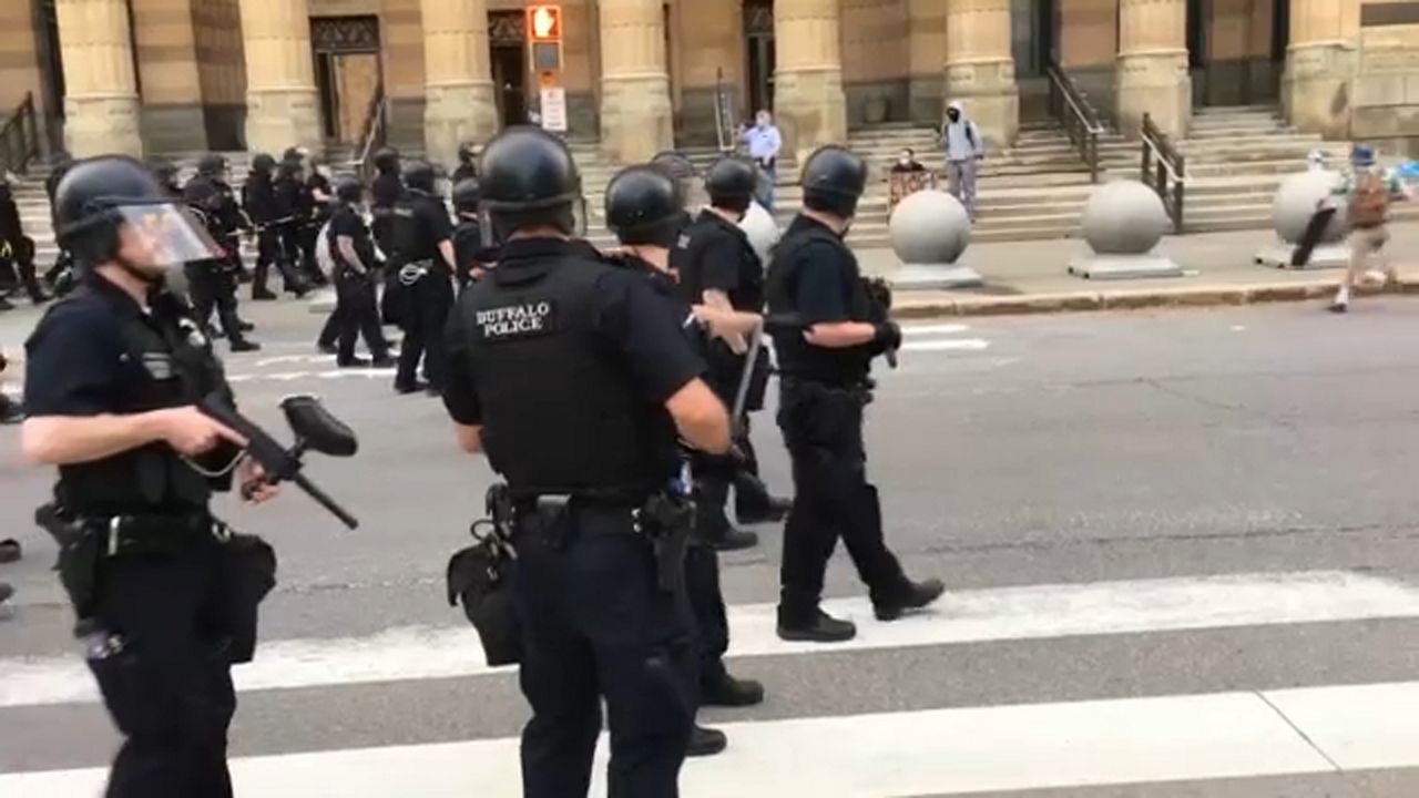 Man Arrested at Thursday's Protest in Buffalo Speaks Out