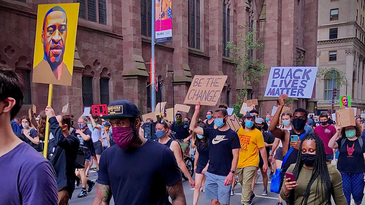 NYC Floyd Protests Continue for 14th Straight Day