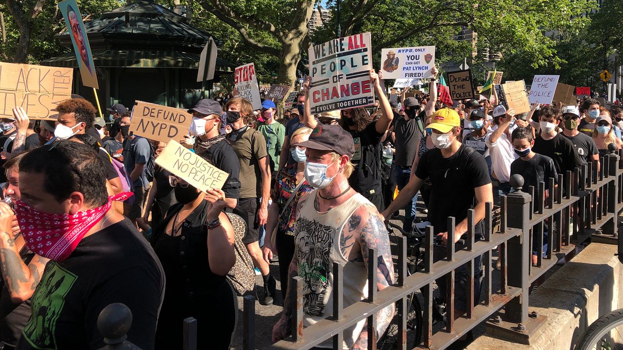 New York City protests George Floyd