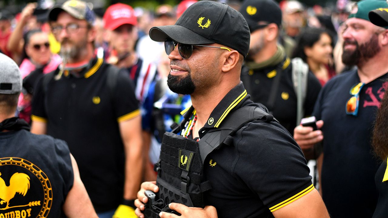 Proud Boys wearing Fred Perry polos