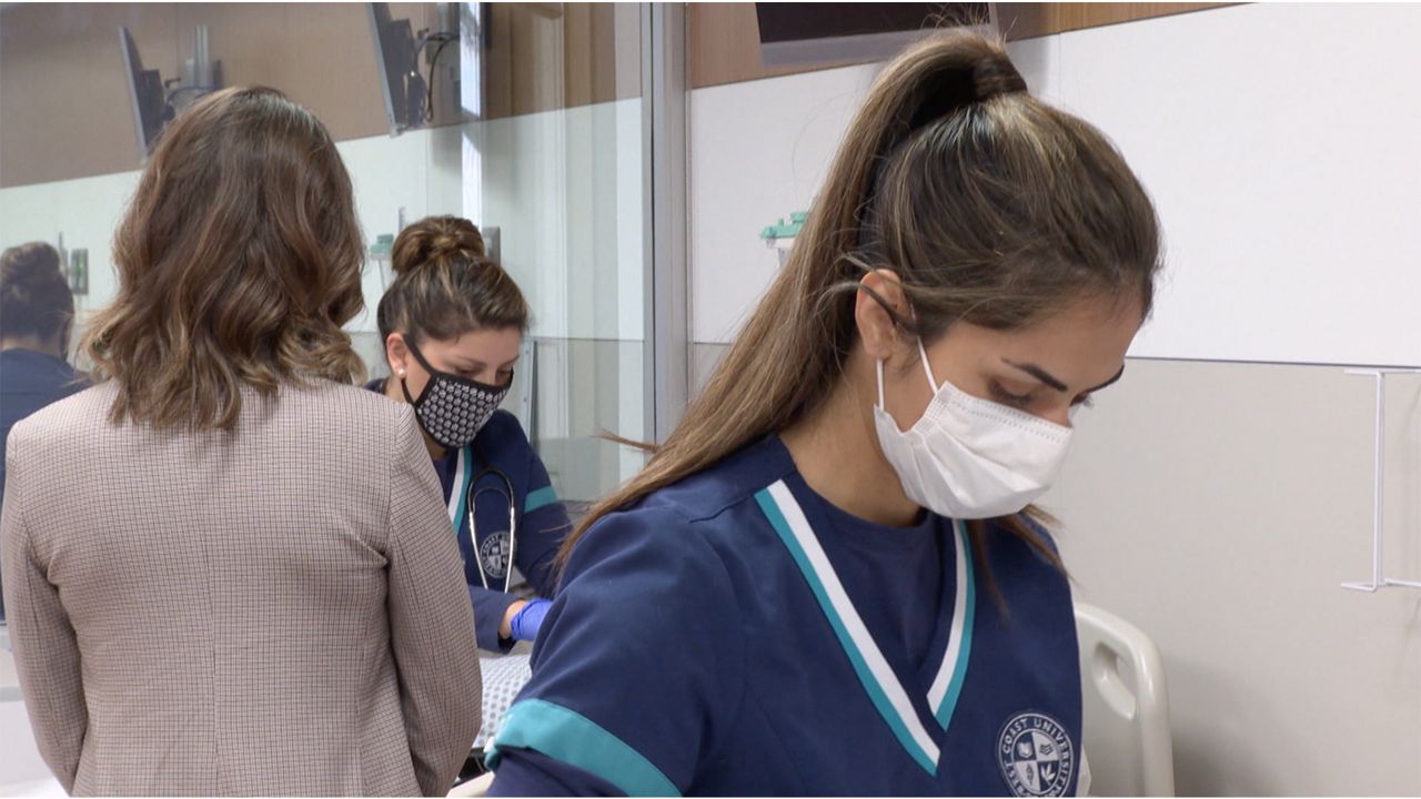 Nurses in training