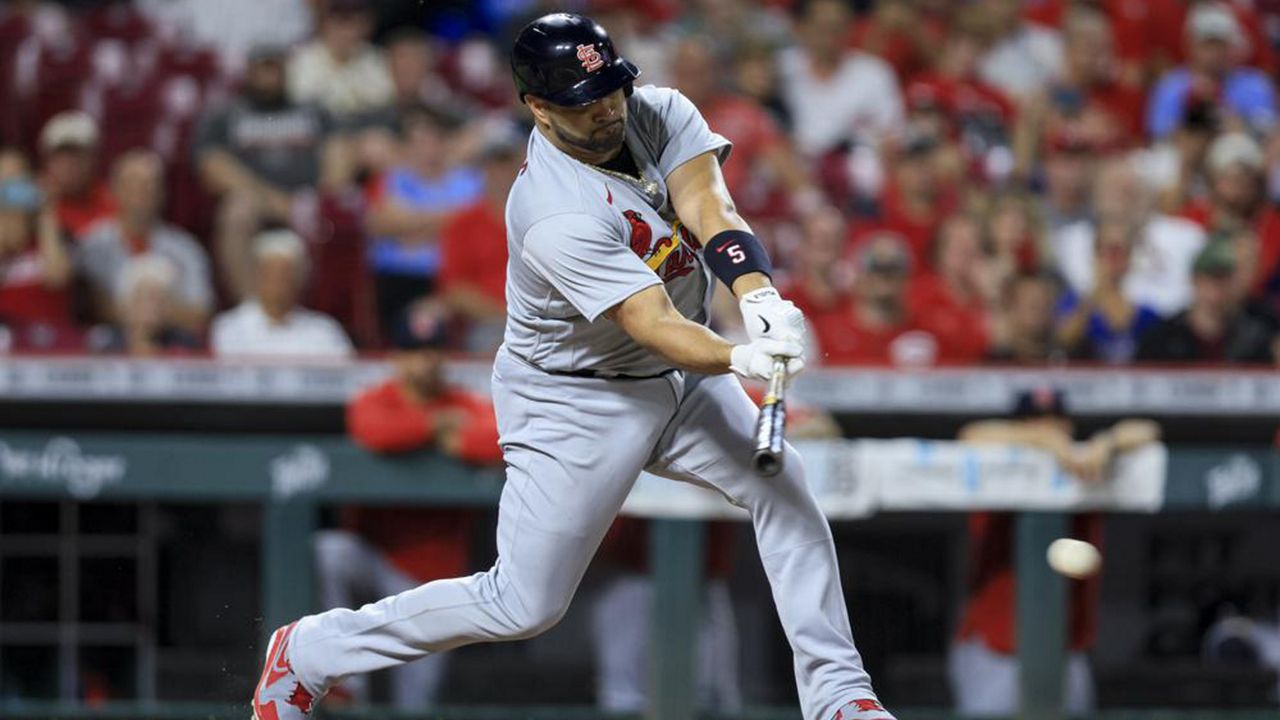 Albert Pujols hits his 703 HR, breaks Babe Ruth's RBI list