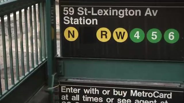 Q Train Icon Blacked Out on Signs at Lexington Avenue-59th Street ...