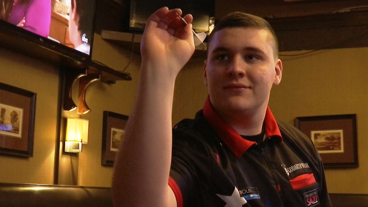 Queens Teen Competes in Junior World Darts Championship