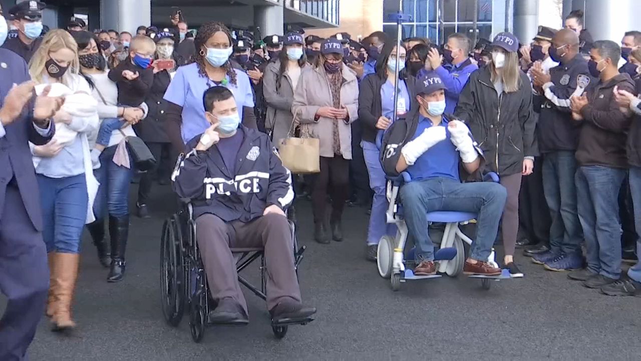 NYPD Officers Shot in Queens Released From Hospital Days Later