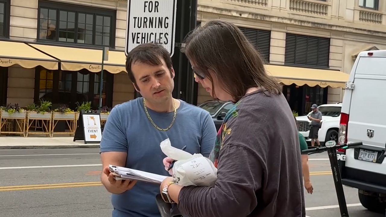 Advocates are seeking signatures to get an issue on the ballot that would end some legal protections for government officials like police. 