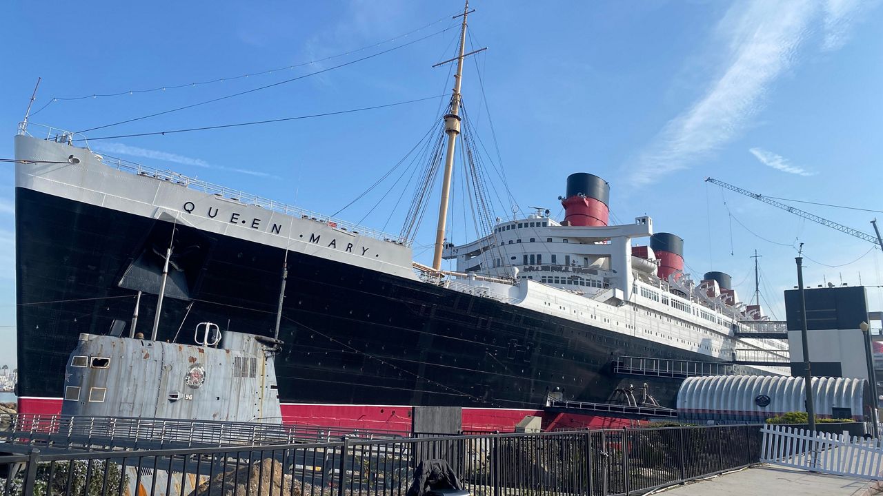 Queen Mary Long Beach port Robert Garcia ocean liner