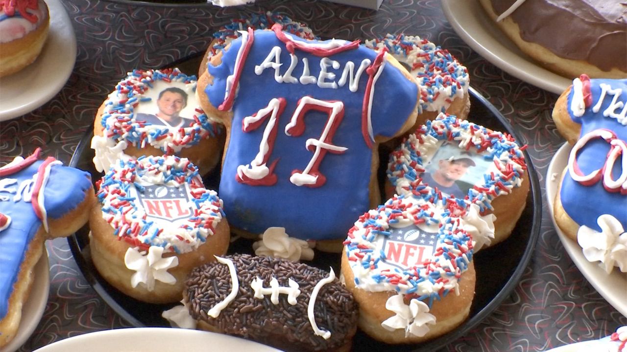 Merchandise Your Bakery with Buffalo Bills