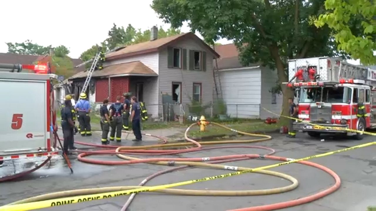 2 People Rescued From Jay Street House Fire