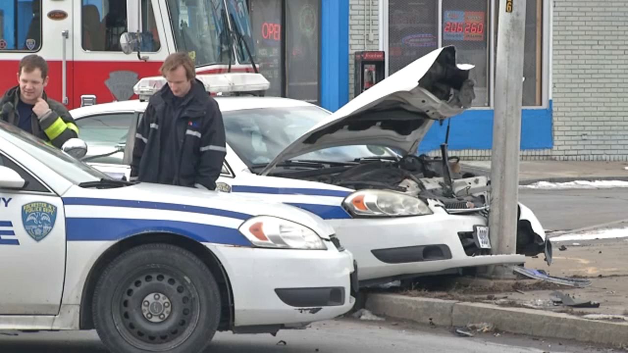 A man unrelated to the chase was arrested during the pursuit. 