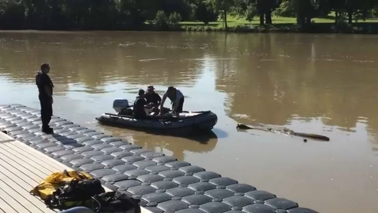 Scuba Teams Searching River Following Reports of Man in Water