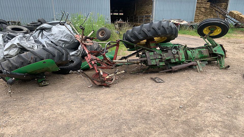 Farmer Killed After Tractor Hit By Car