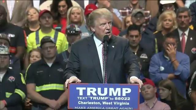 Trump Touts Status as GOP Standard Bearer at Rally in West Virginia