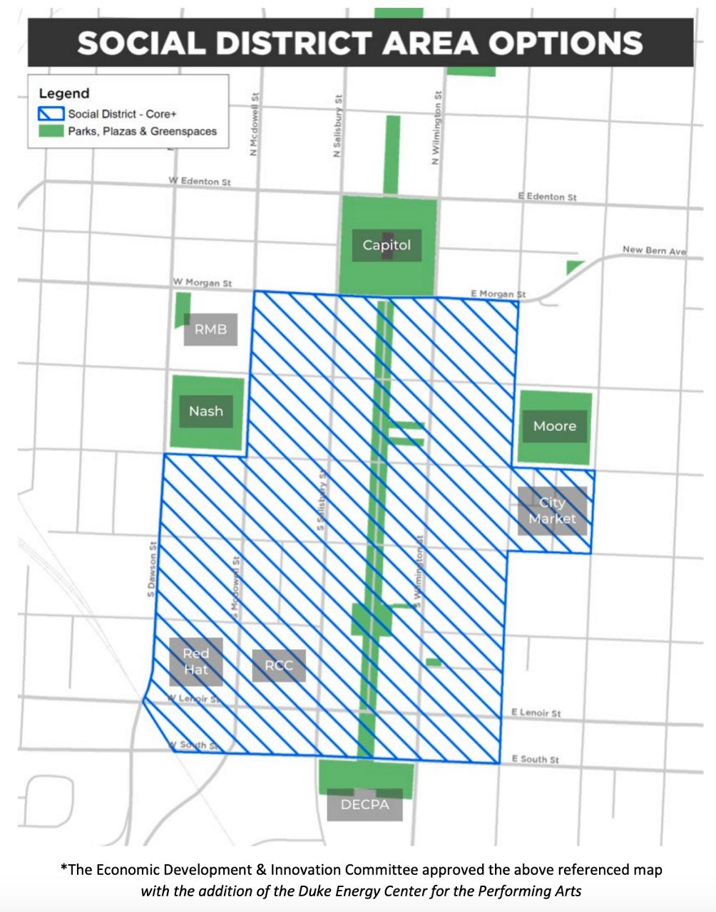 Raleigh approves downtown 'social district'