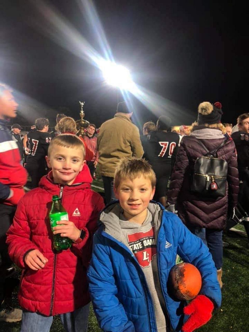 Thomas Ramstetter at a LaSalle football game (Provided: Tom Ramstetter)