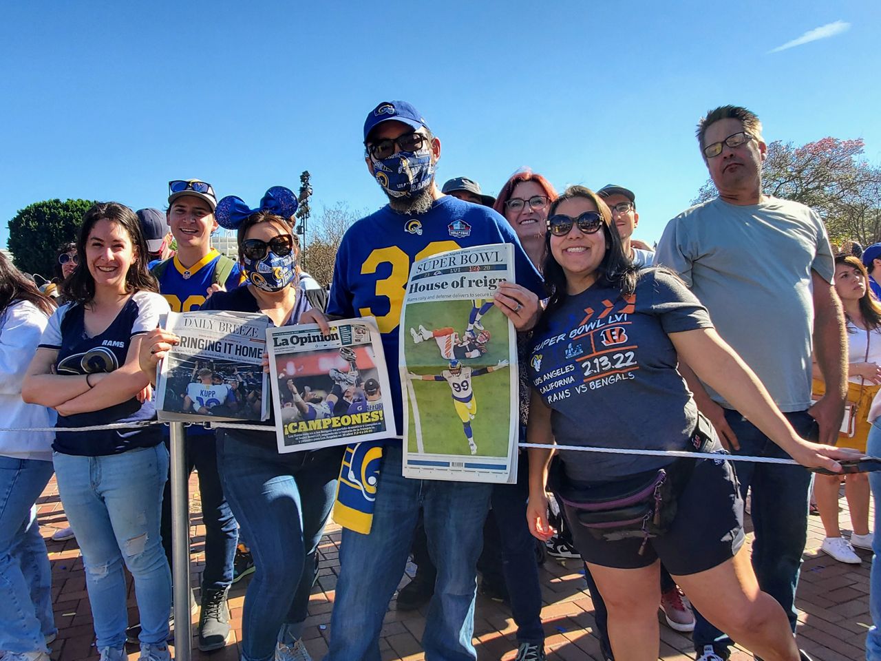 Video: LA Rams Celebrate Super Bowl Victory at Disneyland