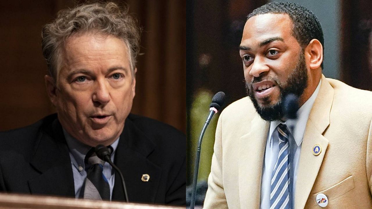 Sen. Rand Paul (R) and Charles Booker will meet in November's General election.