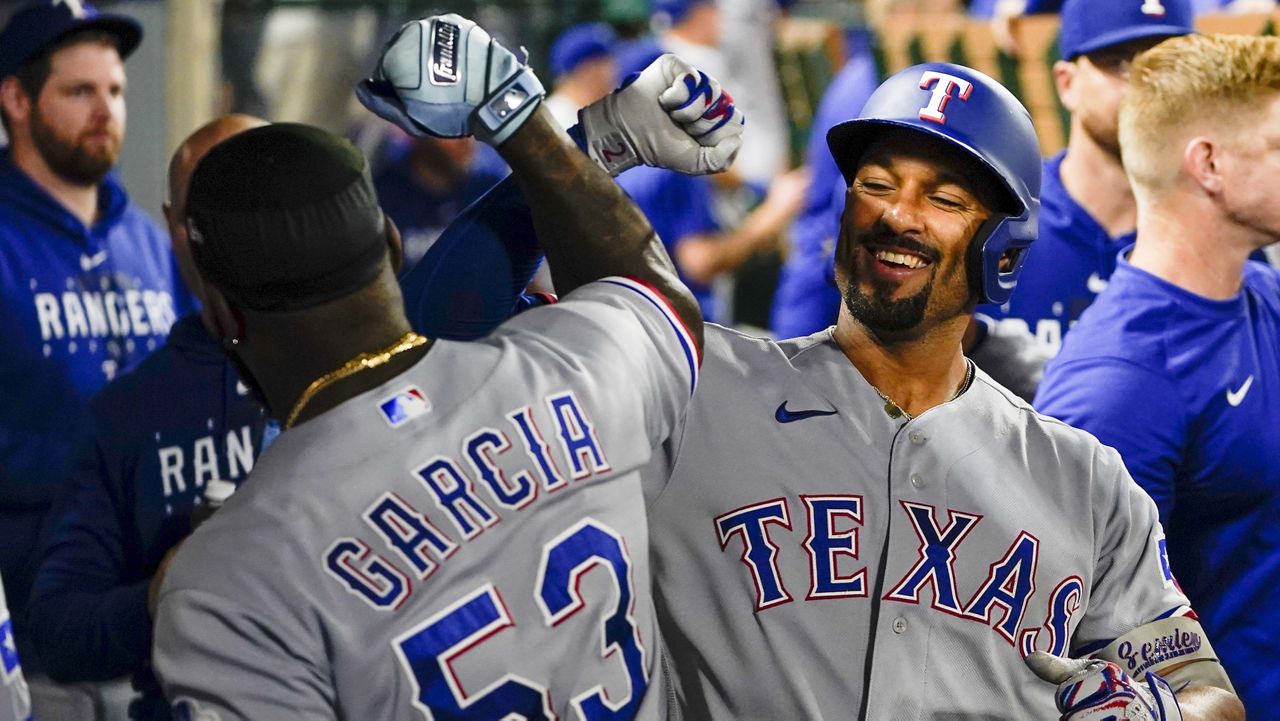 Rangers beat Angels 5-1 to maintain AL West lead