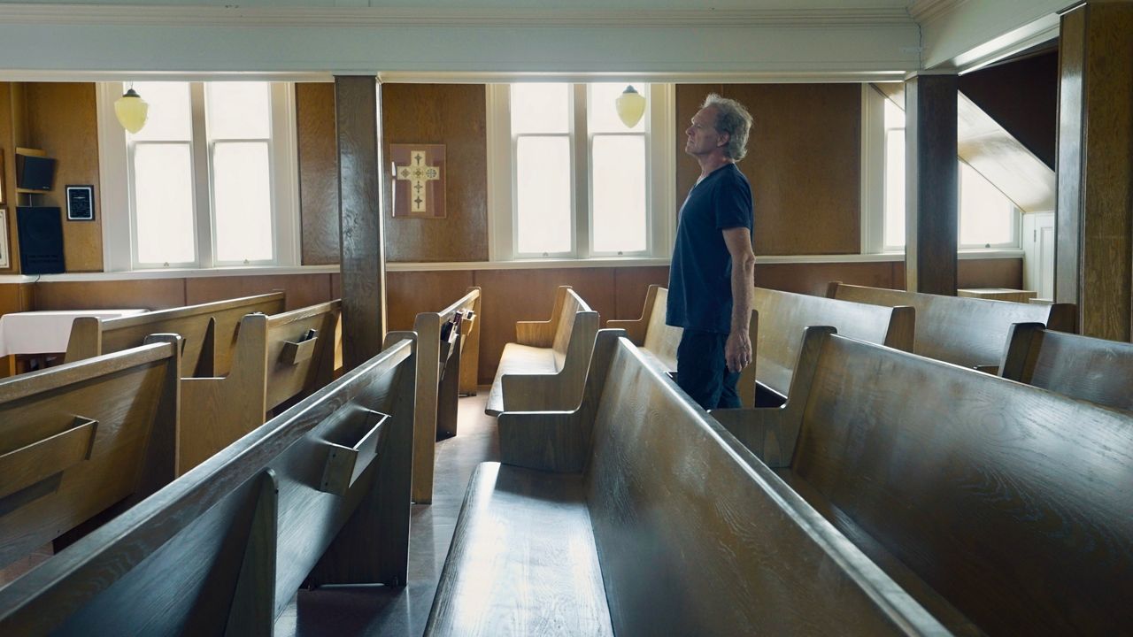 Spectra Co. President Ray Adamyk inside the Salem Chapel, the church where Harriet Tubman in the 1850s worshipped in St. Catharines, Ontario, Canada (Courtesy Ray Adamyk)