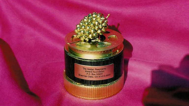 Golden Raspberry "Razzie" Award. (Associated Press)