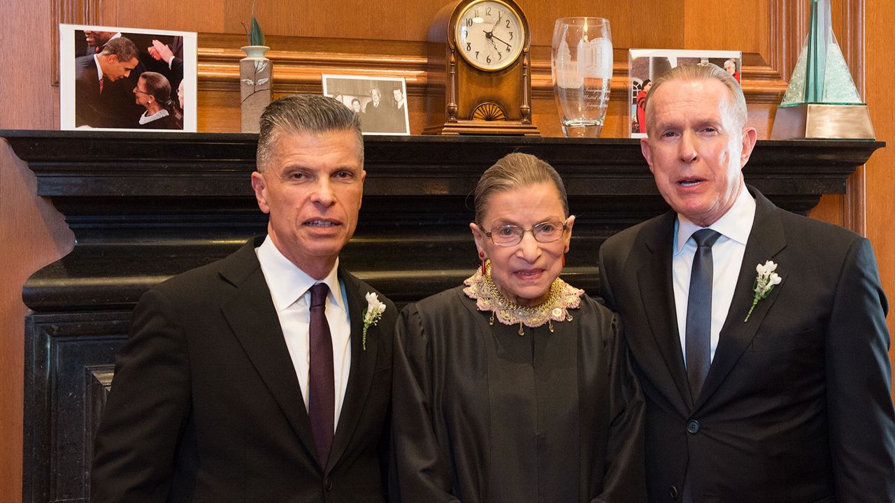 Ruth Bader Ginsburg Was Spotted Officiating A Private Wedding